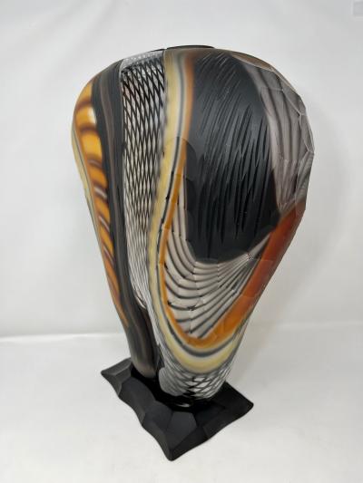 Murano Glass Vase by Schiavon Art Team