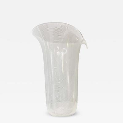 Murano Glass Vase by Tyra Lundgren for Venini Italy 1986