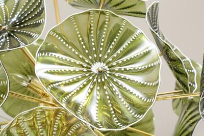 Murano Hand Blown Nenuphar Studio Chandelier