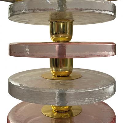 Murano Lamps Murano Pink Discs