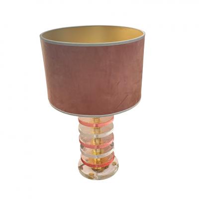 Murano Lamps Murano Pink Discs