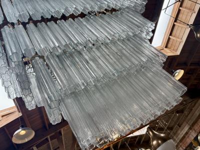 Murano Rectangular Chandelier 148 Tiedro Glass Elements