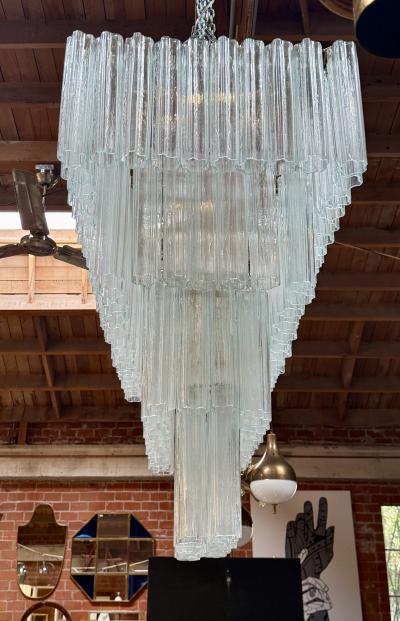 Murano Rectangular Chandelier 148 Tiedro Glass Elements