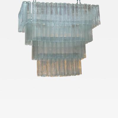 Murano Rectangular Chandelier 148 Tiedro Glass Elements