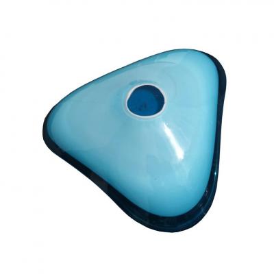 Murano Sommerso Biomorphic Shaped Bowl Centerpiece