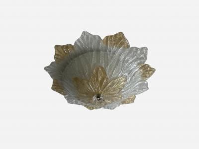 Murano flush mount ceiling light