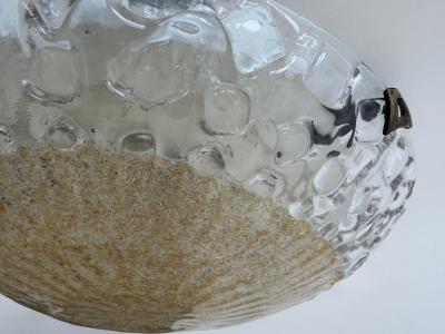 Murano flush mount ceiling light Italy cirac 1960s