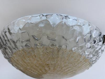 Murano flush mount ceiling light Italy cirac 1960s
