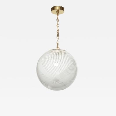 Murano glass ceiling pendant Italy circa 1960s