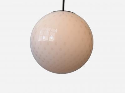 Murano glass ceiling pendant hand blown glass and brass Italy 2021
