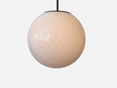 Murano glass ceiling pendant hand blown glass and brass Italy 2021