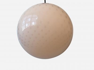 Murano glass ceiling pendant hand blown glass and brass Italy 2021