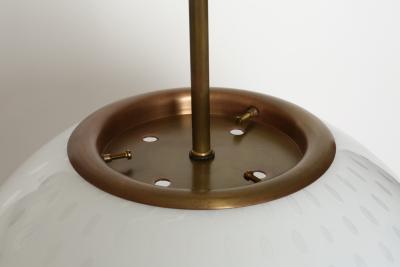 Murano glass ceiling pendant hand blown glass and brass Italy 2021