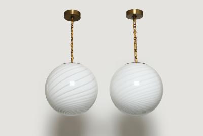 Murano glass ceiling pendants