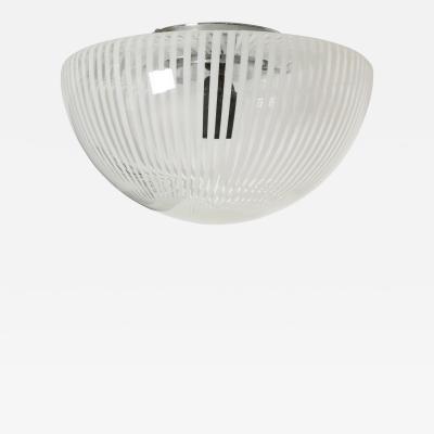 Murano reticello glass ceiling light Italy circa 1960s
