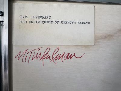 Murray Herbert Tinkelman H P Lovecraft Dream Quest of Unknown Kadath Original Art for Sale Signed
