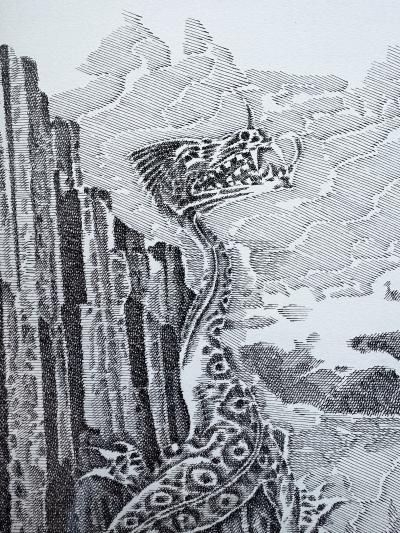 Murray Herbert Tinkelman H P Lovecraft Dream Quest of Unknown Kadath Original Art for Sale Signed