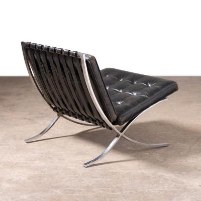 Museum Quality Ludwig Mies van der Rohe Barcelona Chairs with Table