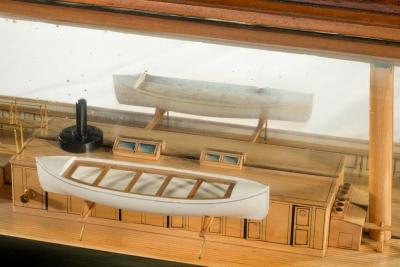 Museum quality shipbuilders model of sailing ship The Knight of St Michael