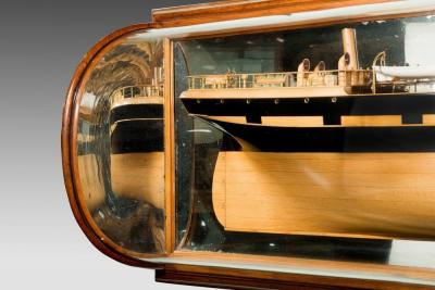 Museum quality shipbuilders model of sailing ship The Knight of St Michael