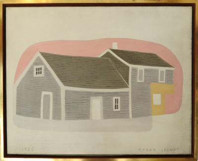 Myron Lechay Massachusetts House and Barn