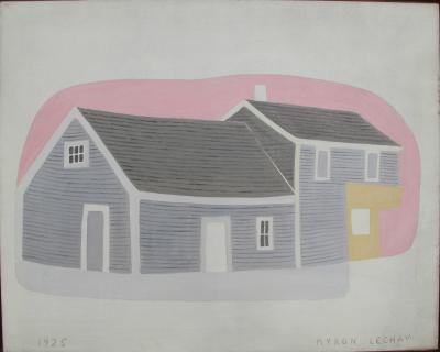 Myron Lechay Massachusetts House and Barn