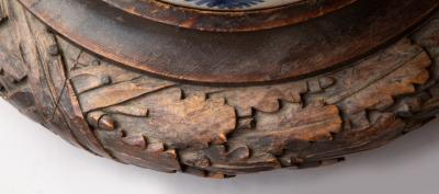 NEVERS 18TH CENTURY FA ENCE POT ORANGER