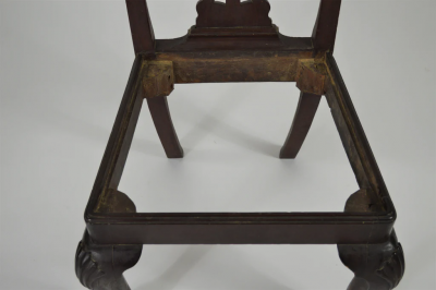 NEW YORK MAHOGANY SIDE CHAIR INV 0322 