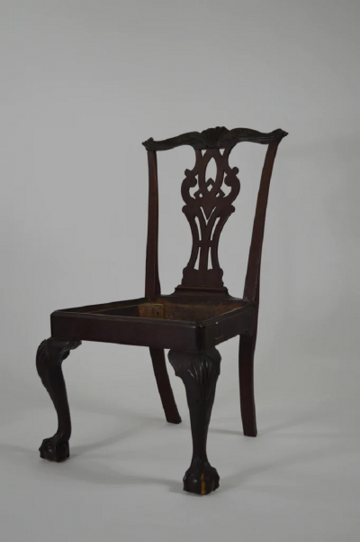NEW YORK MAHOGANY SIDE CHAIR INV 0322 