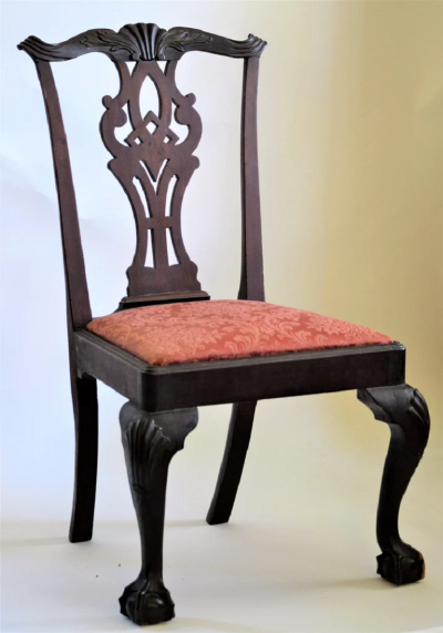NEW YORK MAHOGANY SIDE CHAIR INV 0322 