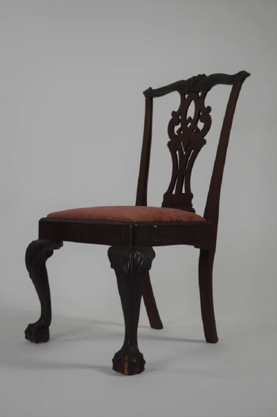 NEW YORK MAHOGANY SIDE CHAIR INV 0322 