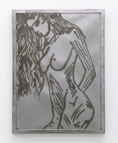 NICK MOSS Standing Woman Head Down 2018