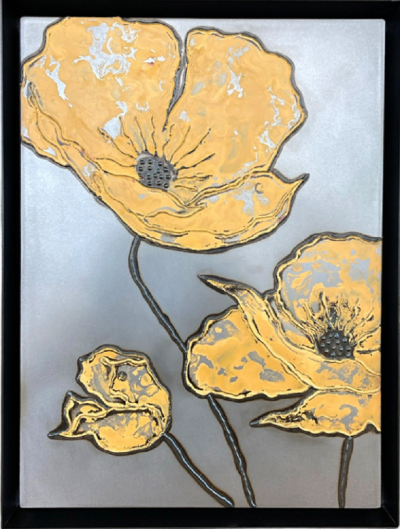 NICK MOSS Yellow Flowers 2023