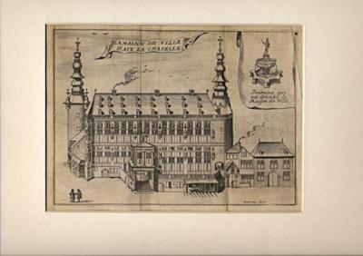 NO 144 FONTAINE QUI EST DEVANT LA MAIFON DO VILLE