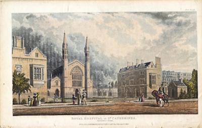 NO 183 ROYAL HOSPITAL OF ST CATHERINE REGENTS PARK 15CM X 23CM 