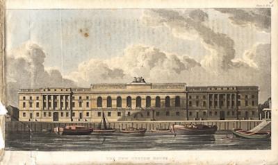 NO 184 THE NEW CUSTOM HOUSE 15CM X 24CM 