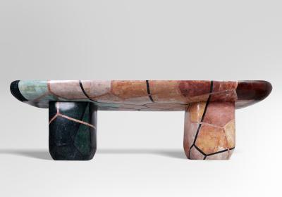 Nada Debs Gandhara Carapace Bench
