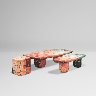 Nada Debs Gandhara Carapace Bench