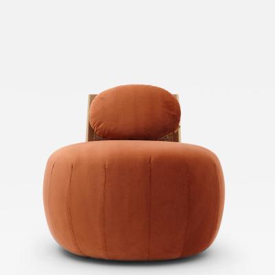 Nada Debs STITCHED HORIZONS DARK ORANGE 