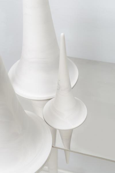 Nadege Mouyssinat Bespoke French Ceramic Pseudosphere Console