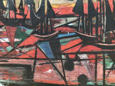 Nahum Tschacbasov Abstract Sailing 1945 
