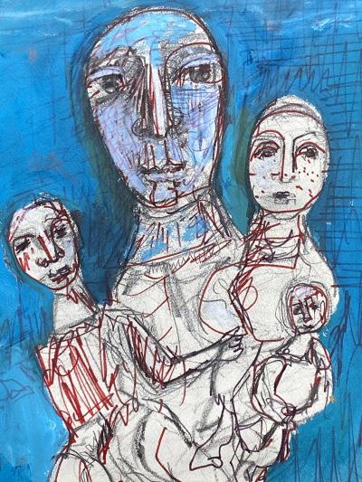 Nahum Tschacbasov Family Group 