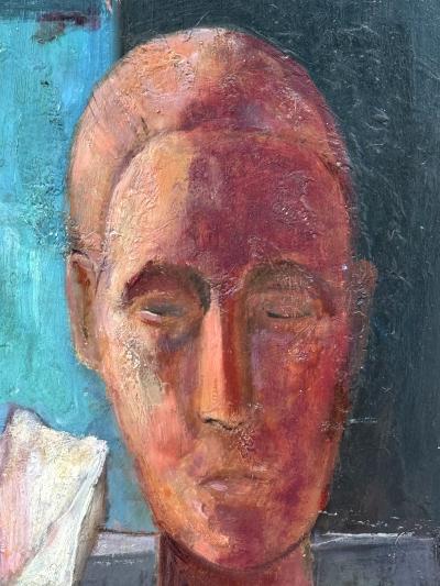 Nahum Tschacbasov Figure with Conch Shell 