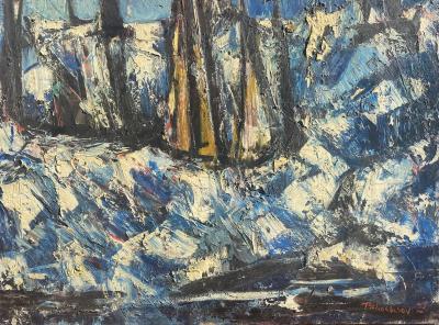 Nahum Tschacbasov Rough Seas 