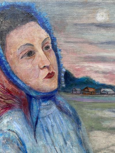 Nahum Tschacbasov Russian Peasant Woman