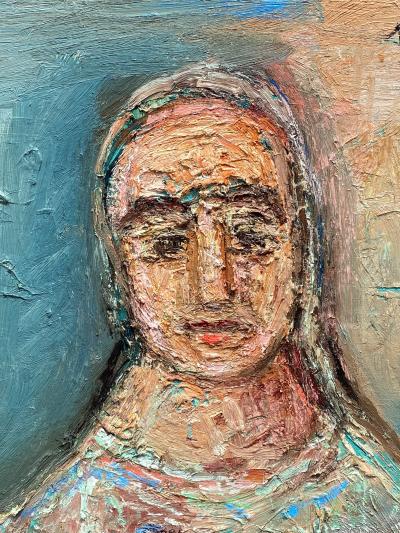 Nahum Tschacbasov Woman Holding Bird 