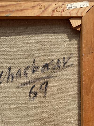 Nahum Tschacbasov Woman Holding Bird 