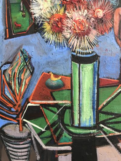 Nahum Tschacbasov Woman with Asters 