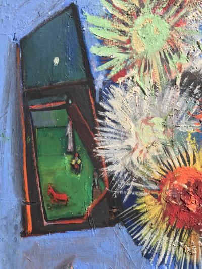 Nahum Tschacbasov Woman with Asters 