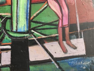 Nahum Tschacbasov Woman with Asters 